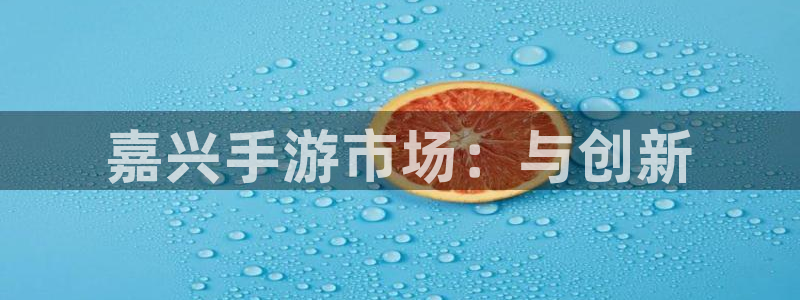 28大神官网预测：嘉兴手游市场：与创新